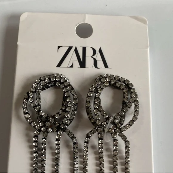 NWT Zara Jewel Strand Earrings - Picture 5 of 9